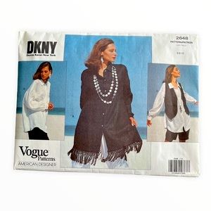 Vogue 2648 Vintage DKNY Pattern
